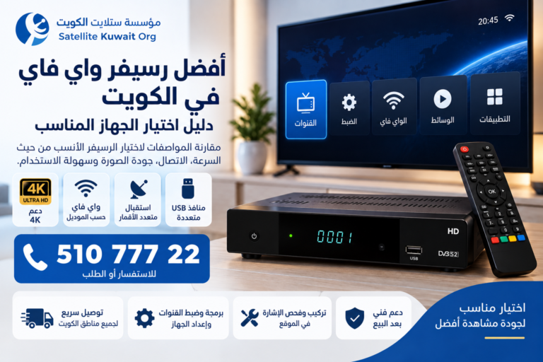 أفضل رسيفر واي فاي في الكويت